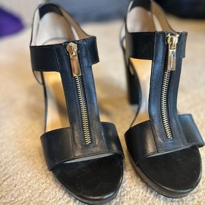 Michael Kors Berkeley T-Strap Platform Sandals